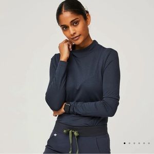 Figs Mock Neck Long Sleeve Underscrub